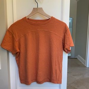 Madewell• Orange• Cropped Tee• Size XS